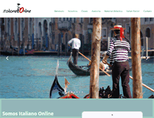 Tablet Screenshot of italianoonline.com